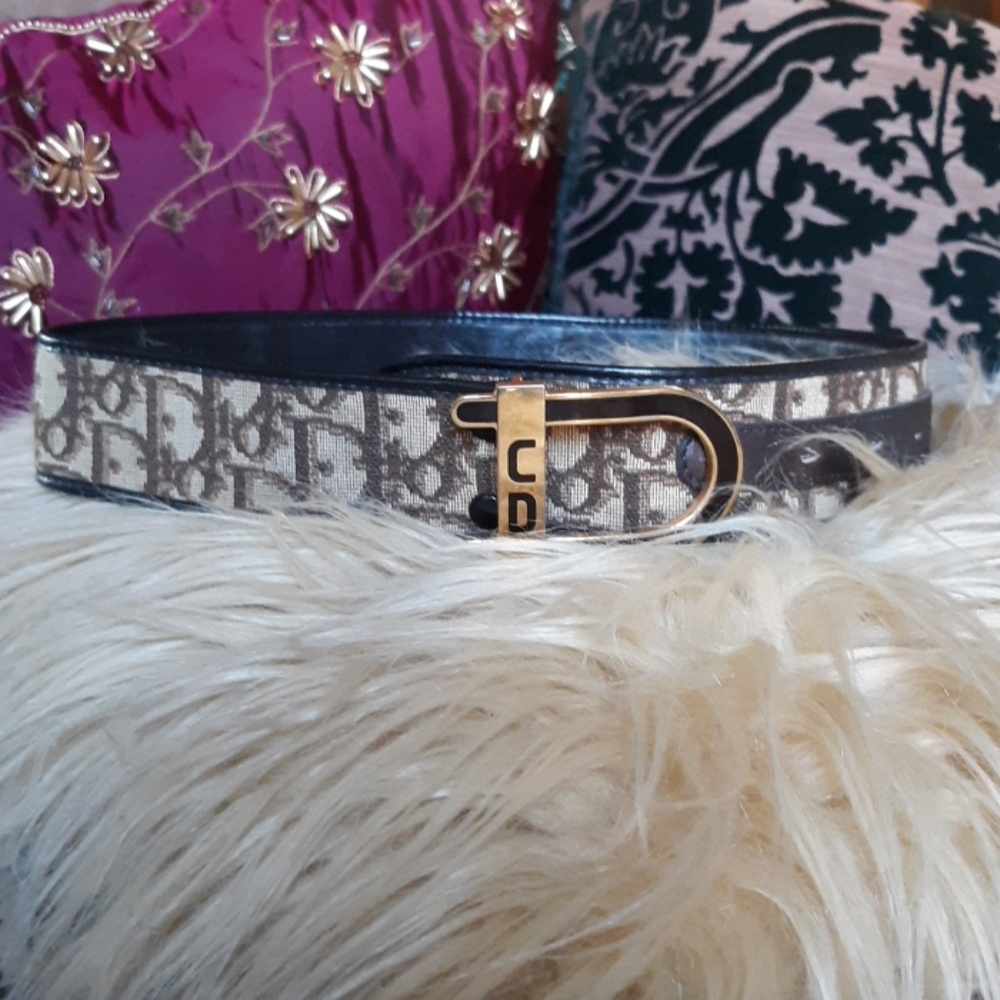 SOLD❤DIOR MONOGRAMMED BELT - Picture 3 of 8
